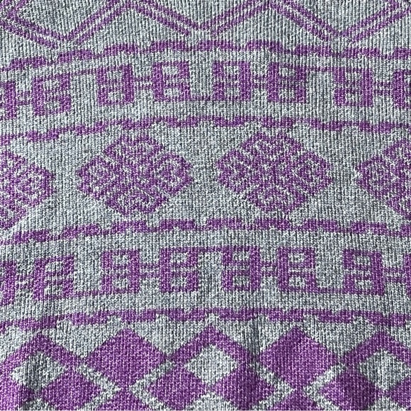 Lane Bryant Crew-Neck Jacquard Sweater plus size 26/28 - Picture 7 of 8